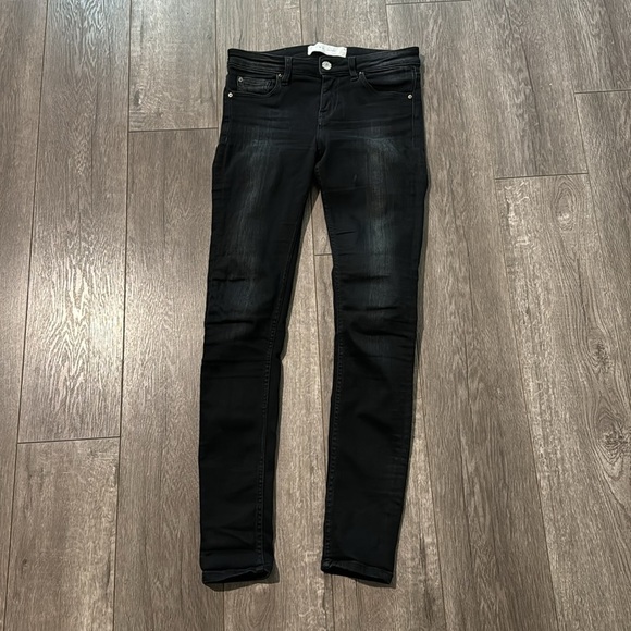 IRO Track Skinny Washed Jeans 26 - Picture 3 of 7